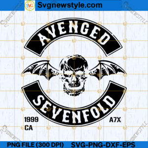 Avenged Sevenfold Concert SVG
