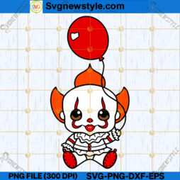 Baby Clown SVG