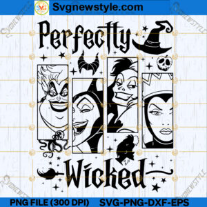 Wicked Villains Halloween SVG