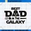 Best Father in the Galaxy SVG