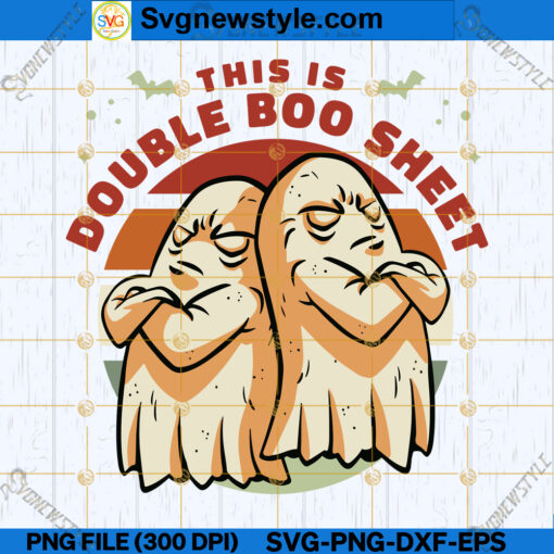 Boo Sheet Funny Halloween SVG