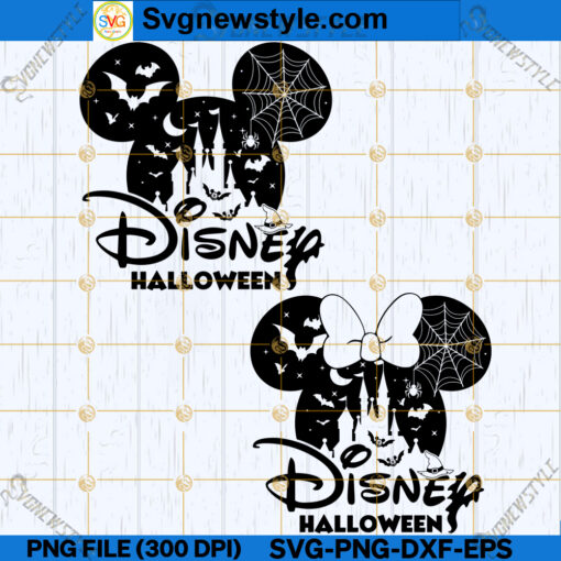 Bundle Disney Halloween SVG