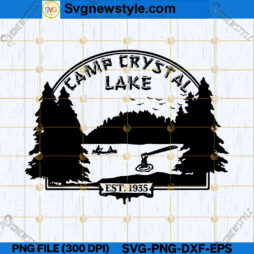 Camp Crystal Lake SVG PNG