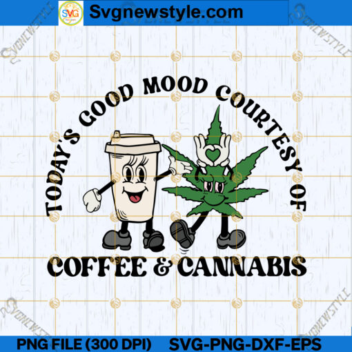 Cannabis and Coffee SVG