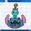 Stitch with Doll SVG