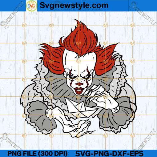 Scary Clown SVG