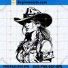 Cowgirl Woman SVG