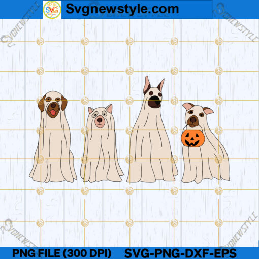 Cute Dog Love Halloween SVG