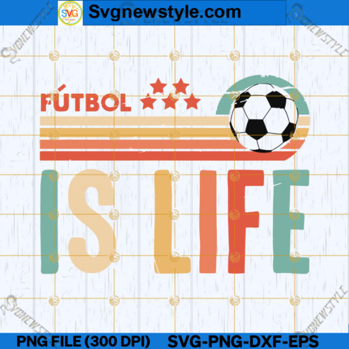 Futbol Is Life Ted Lasso Football SVG