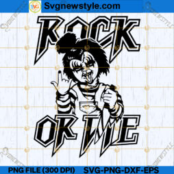 Halloween Rock and Roll SVG