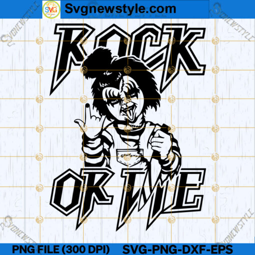 Halloween Rock and Roll SVG