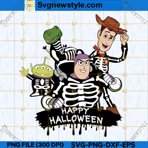 Toy Story Halloween SVG