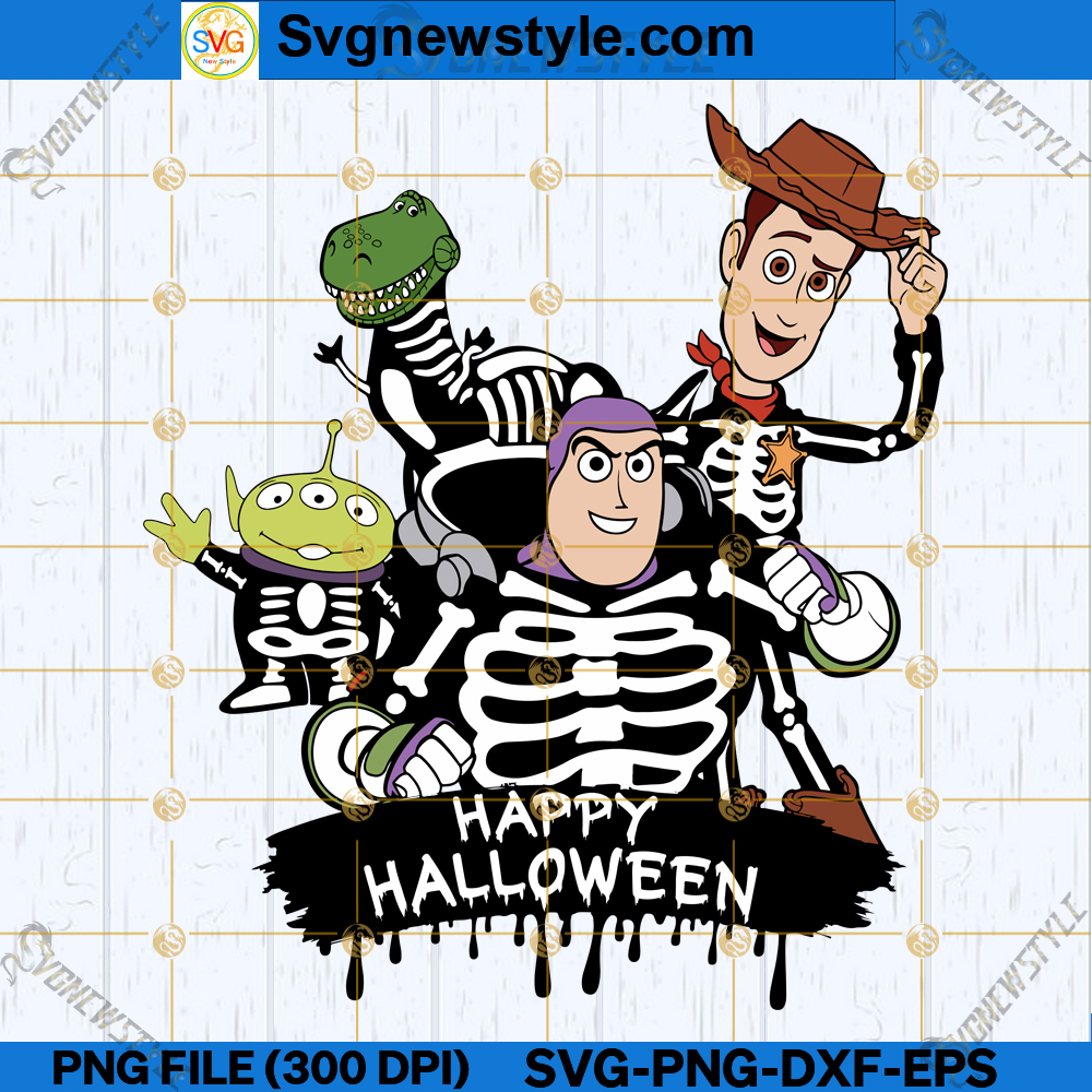 Toy Story Halloween SVG, Toy Story Halloween Costume SVG, PNG