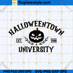 Halloween Town SVG PNG