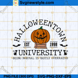 Halloween Town University SVG