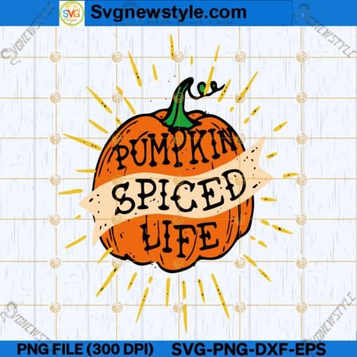 Halloween Pumpkin Spice Life SVG