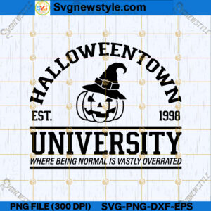 Halloweentown University SVG File