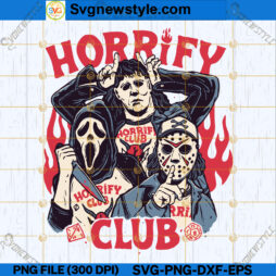 Horrify Club SVG File
