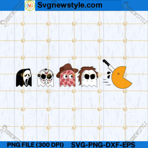 Horror Character Pac Man SVG