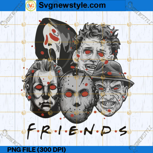 Horror Characters Friends PNG Download