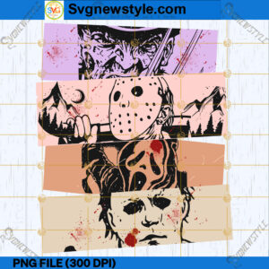 Halloween Scream Jason Spooky PNG File