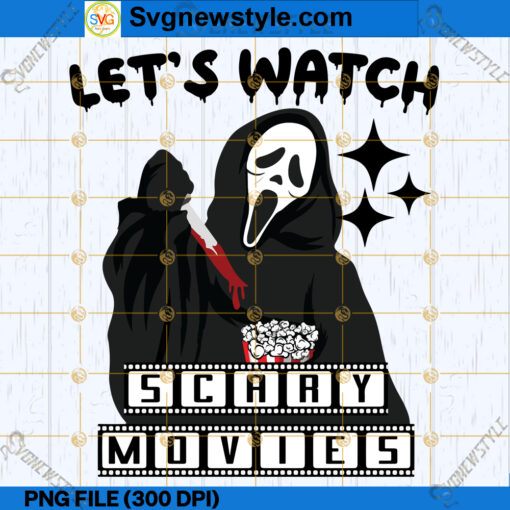 Lets Watch Scary Movies PNG