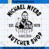 Michael Myers Butcher Shop SVG DXF