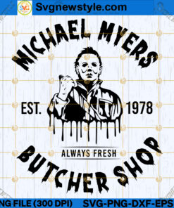 Michael Myers Butcher Shop SVG DXF