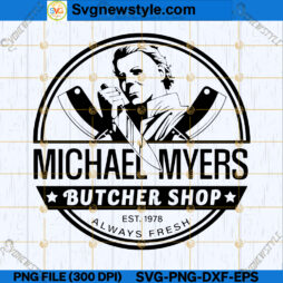 Michael Myers Butcher Shop SVG