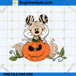 Mickey Halloween Mummy PNG