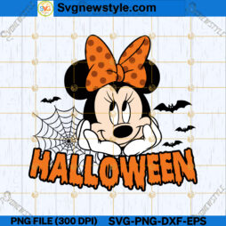Minnie Mouse Trick or Treat SVG