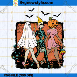 Scary Halloween Ghouls PNG
