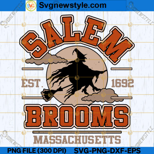 Salem Brooms Massachusetts SVG