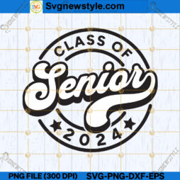 Class of 2024 Graduation SVG