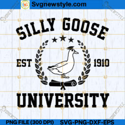 Silly Goose University SVG File