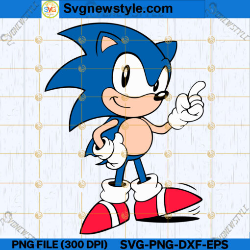 Sonic the Hedgehog SVG