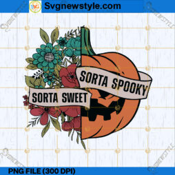 Sorta Sweet Sorta Spooky PNG File