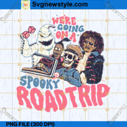 We Going On A Spooky Road Trip PNG