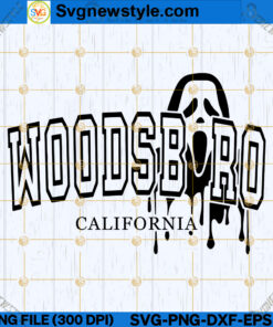 Woodsboro Ghostface SVG