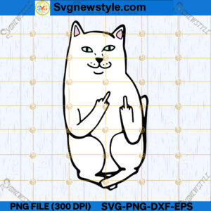 Funny Cat SVG