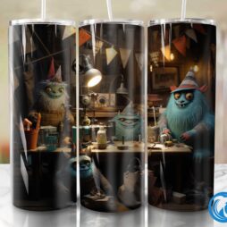 Monster crafting party Tumbler