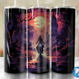 Witchcraft and spectral ride Tumbler