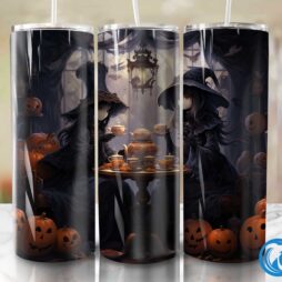 Spooky tea party in a haunted house Tumbler