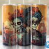 Witch and Zombie Fun Day Tumbler