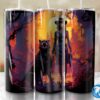 Witch and Zombie Safari Tumbler
