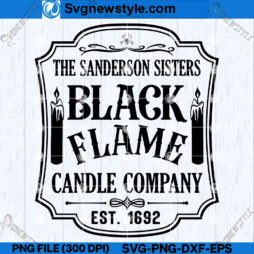 Witches' Black Flame SVG