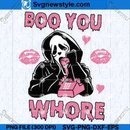 Boo you whore SVG PNG