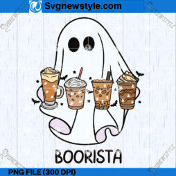 Boorista Ghost with coffee PNG