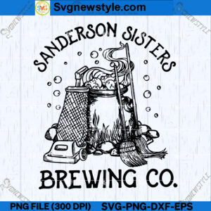 Sanderson Sisters Brewing Co. SVG PNG
