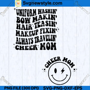 Cheer Mom Life SVG